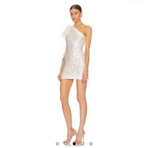 Elliat Revolve Ivory Bridal Shower Dress